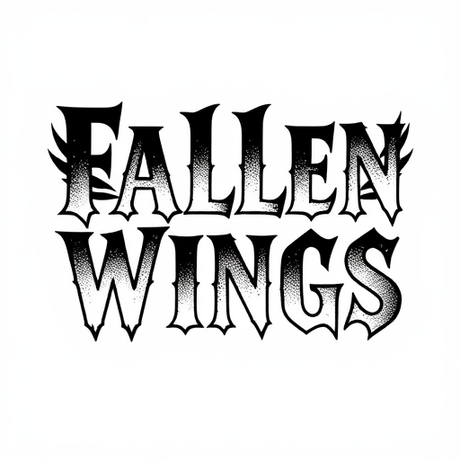 Fallen Wings Tattoo idea