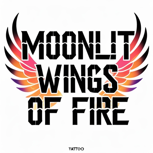 Moonlit Wings of Fire