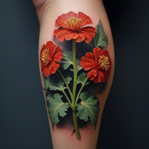 Nasturtium Flowers