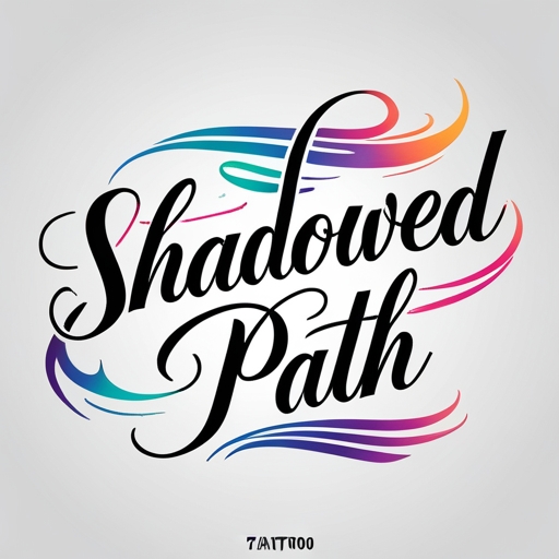 Shadowed Path Tattoo idea
