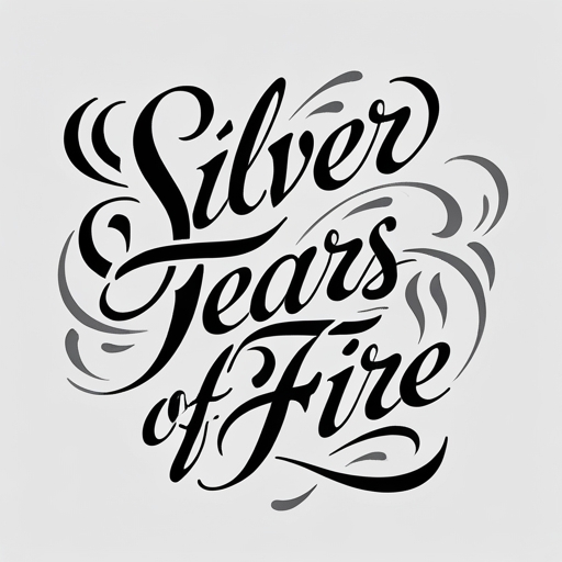 Silver Tears of Fire Tattoo idea