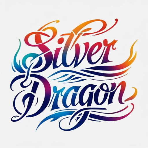 Silver Dragon Tattoo idea