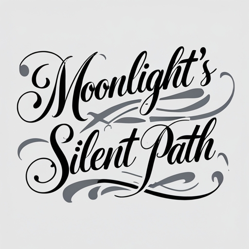 Moonlight’s Silent Path Tattoo idea
