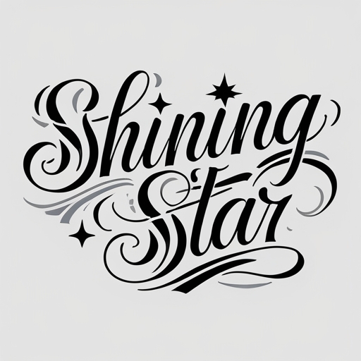 Shining Star Tattoo idea