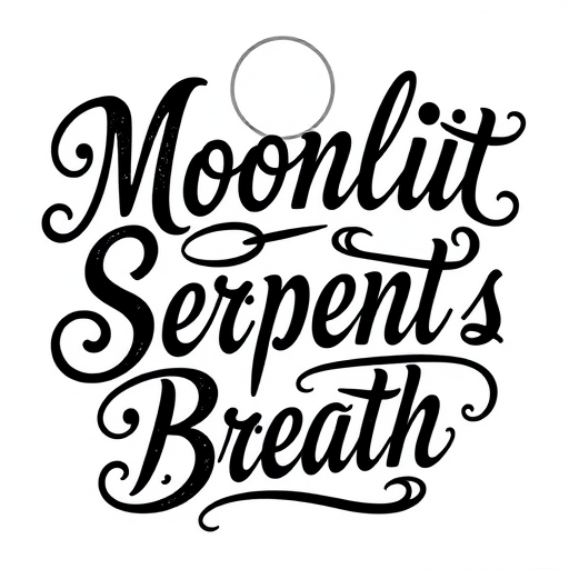 Moonlit Serpent’s Breath Tattoo idea