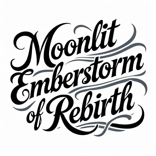 Moonlit Emberstorm of Rebirth Tattoo idea