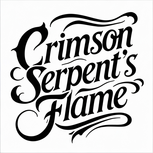 Crimson Serpent’s Flame Tattoo idea