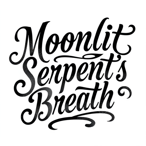 Moonlit Serpent’s Breath Tattoo idea