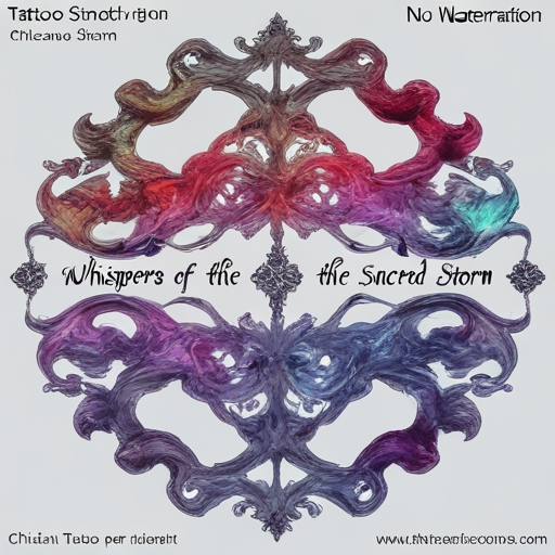 Whispers of the Sacred Storm Tattoo idea