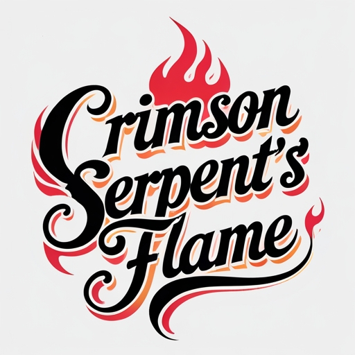 Crimson Serpent’s Flame Tattoo idea