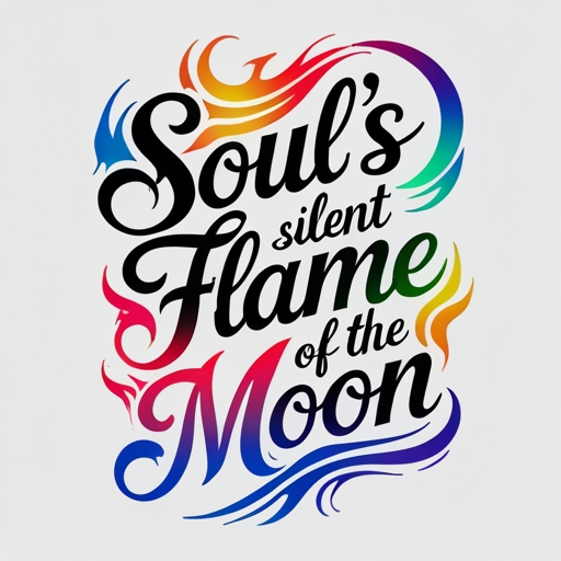 Soul’s Silent Flame of the Moon Tattoo idea