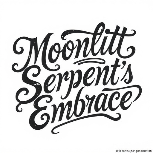 Moonlit Serpent’s Embrace