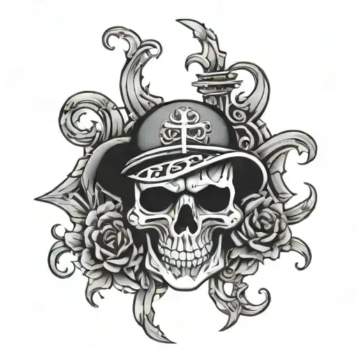 Old English Tattoo Featuring Zero Fear