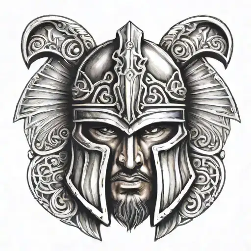 Coverup Spartan Helmet