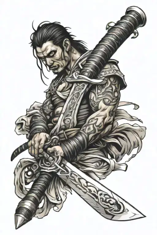 Katana With Something