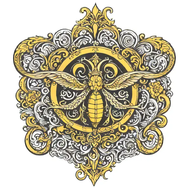 Yellow Cancer Symbol