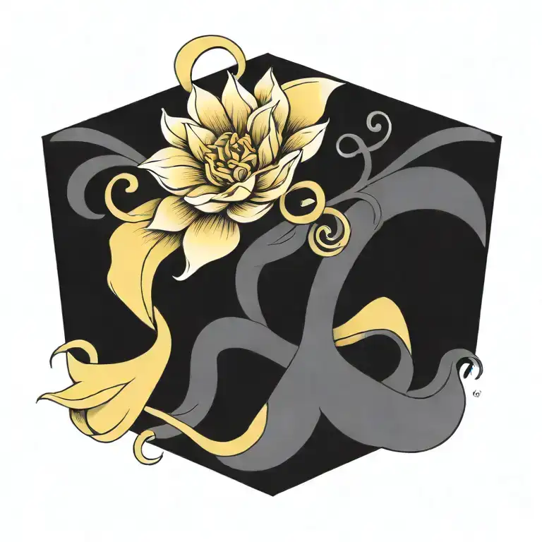 Yellow Cancer Symbol