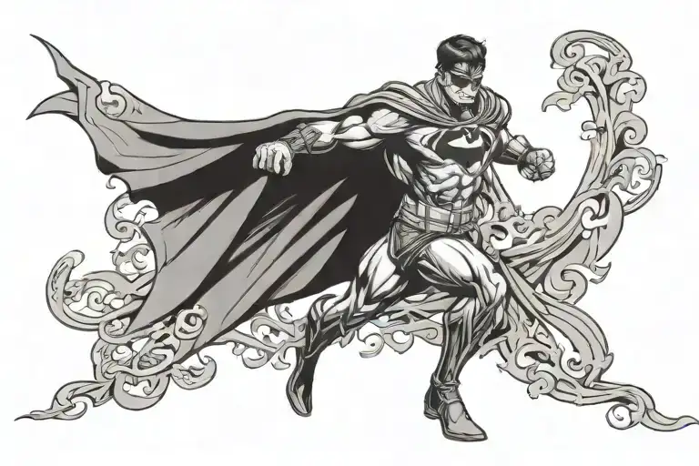 Autism Adhd Support Superhero Battling Mythical