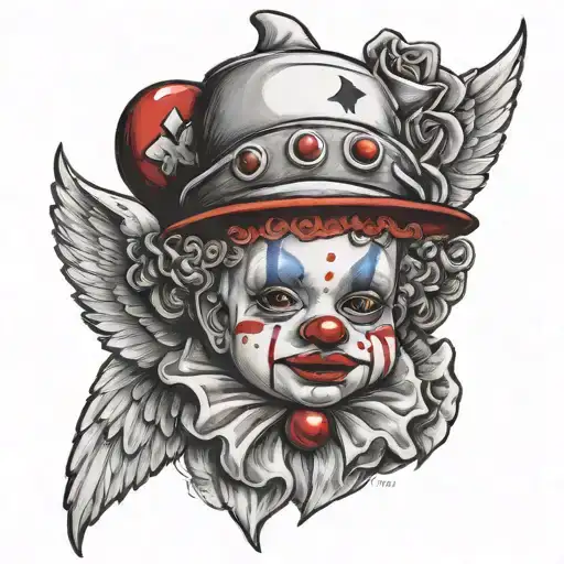 Clown Baby Angel