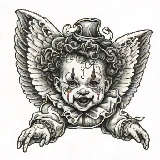 Clown Baby Angel