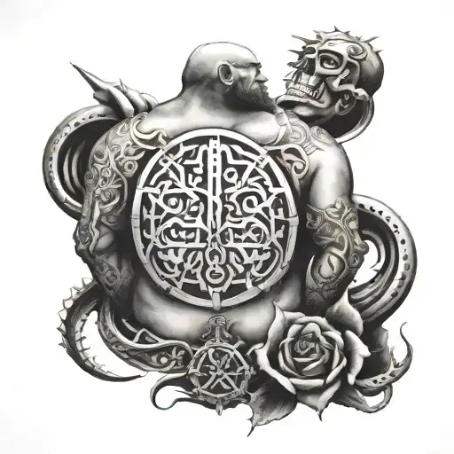 Stomach Prison Tattoo Jlm