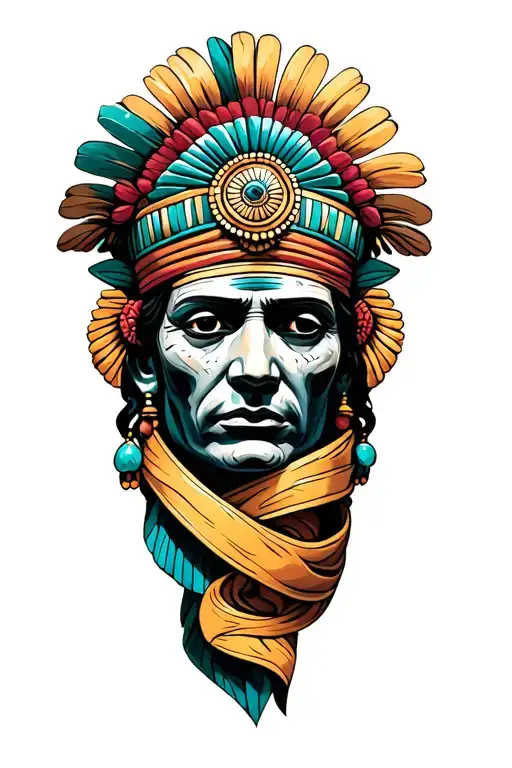 Inca Mummy Ribbons Going