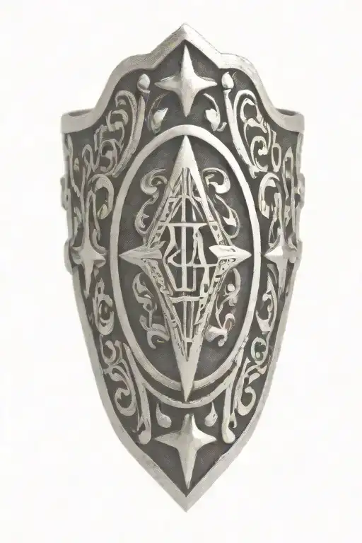 Ba Initials Arm Bracelet