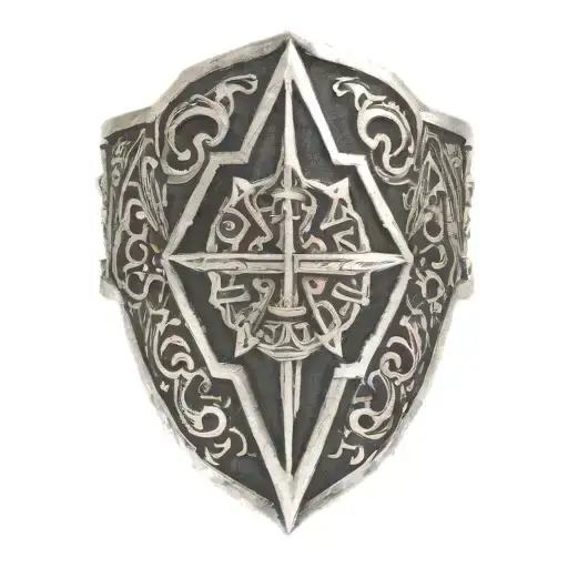 Tribal Bracelet With The 10 Commandments