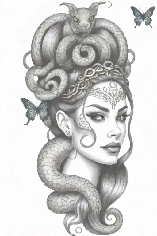 Snakes For Hair