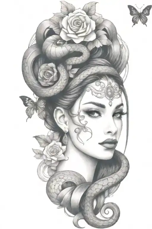 Snakes For Hair