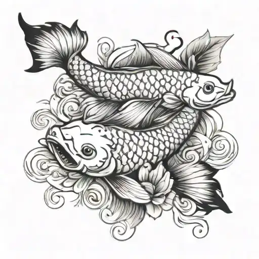 Koi Fish Sleeve