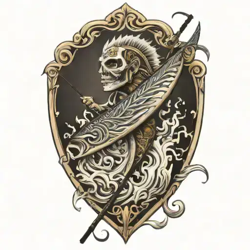 Fire Surf Board Fishing Rod Transforming Raw Material