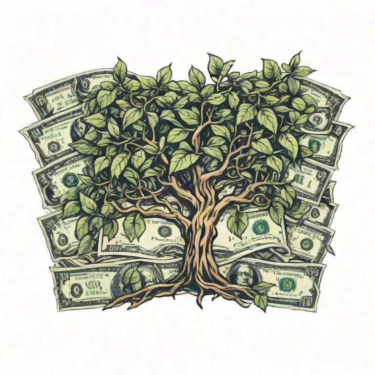 Money Tree Growing
