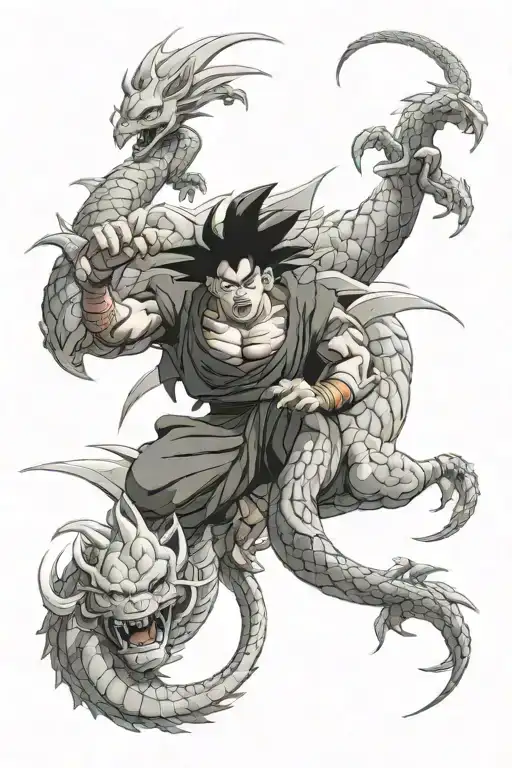 Dragon Ball With The 7 Dragon Wrapped