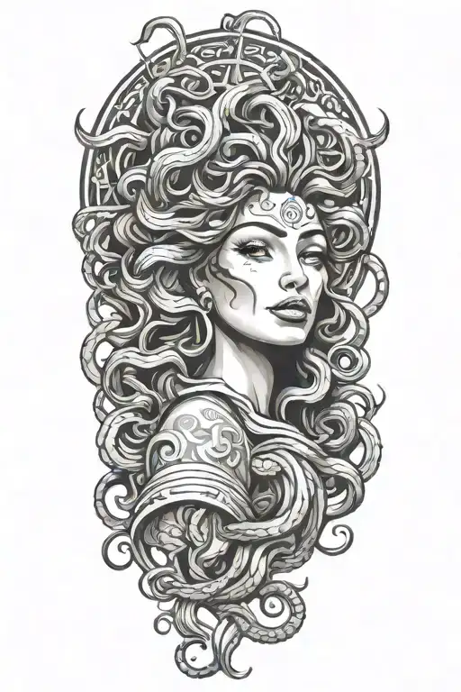 Sexy Woman Medusa