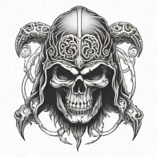 Skull And Hood