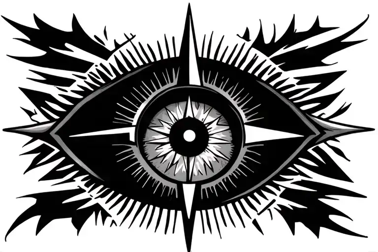 Evil Eye Compass