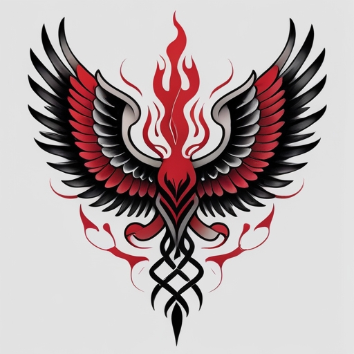 Crimson Wings of Eternal Fire