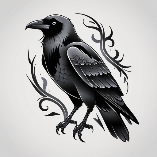 Raven Tattoo idea