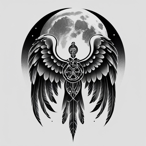 Moonlit Wings of Fate