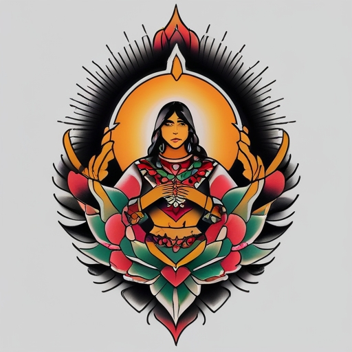 Divine Light Tattoo idea