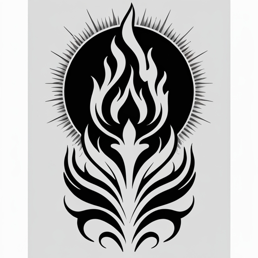 Sacred Flame’s Radiance Tattoo idea