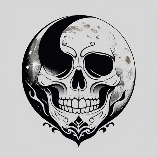 Sacred Soulfire of the Moon Tattoo idea