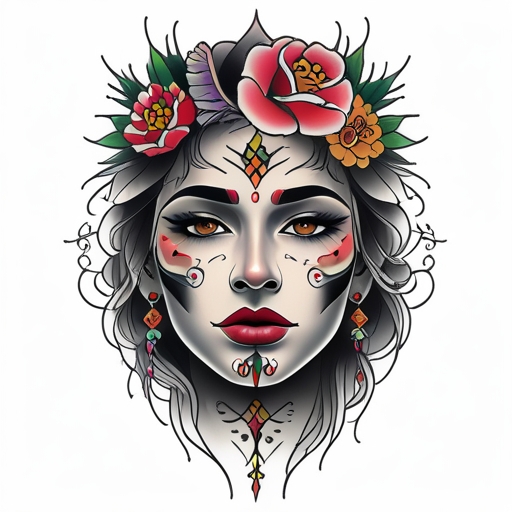 Whispers of the Frostbound Soul Tattoo idea