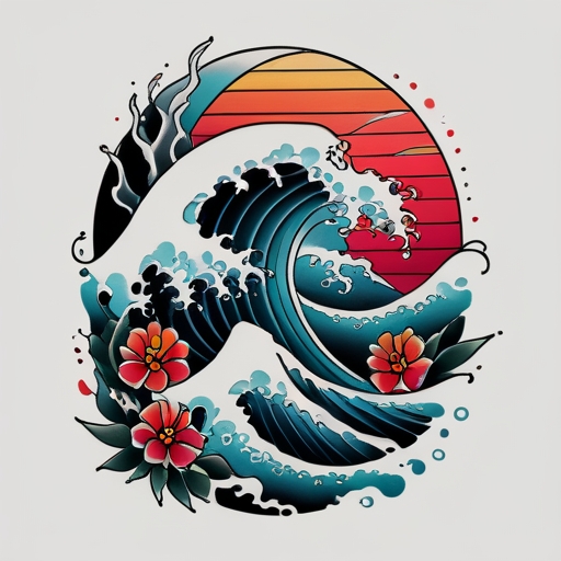 Ocean Tattoo idea