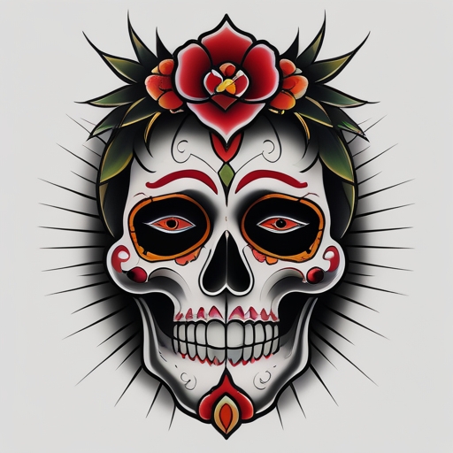 Crimson Echo of Fate Tattoo idea