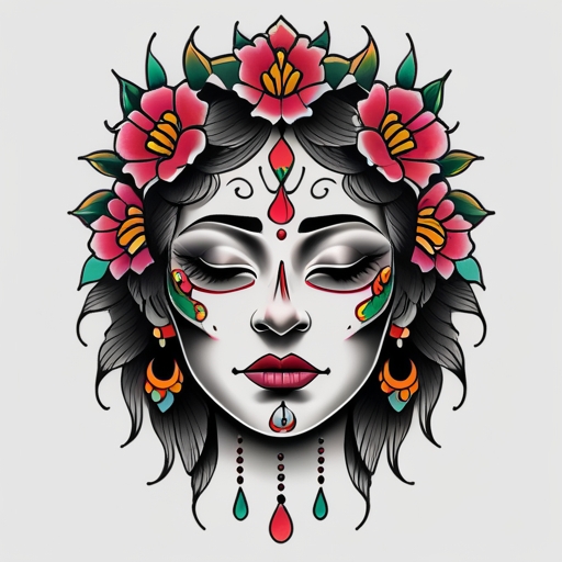 Soul’s Silent Tears of Fate Tattoo idea