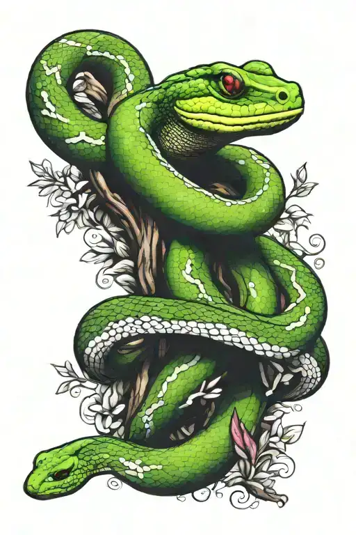 Green Tree Python