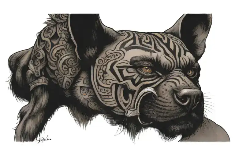 Portrait Demonstrating My Strong Mental