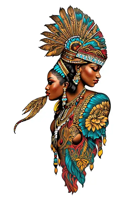 African King And Queen